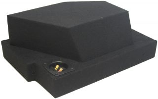   DODGE RAM 02 12 QUAD CAB TRUCK 10 SUBWOOFER ENCLOSURE SPEAKER SUB BOX