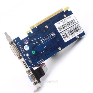 New nVIDIA GeForce GT520 1024MB 1GB DDR3 PCI E Video Adapter Card Hdmi 