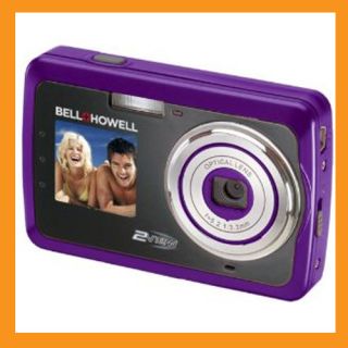 Bell &Howell 2V5 P 12 Megapixel 2view Digital Camera (Purple 