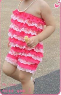  Girl Baby Lace Posh Ruffle Pants 0 24M Petti Bloomers 