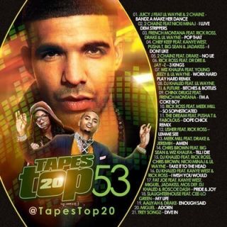 Tapes Top V53 Radio Hits 2 Chainz Ross Khaled Drake Etc