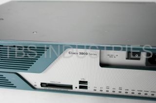 Cisco 3825 Router 2 port Gigabit Router 3800 Series Warranty