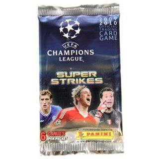 Packet UEFA Champions League Panini Super Strikes Soccer Football 