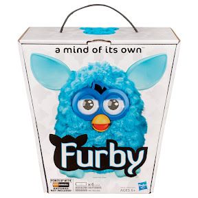New 2012 Furby Blue Teal Fur Brand New VHTF Top Toy Works with Your 
