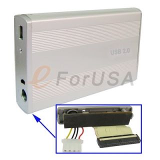 New Durable 3 5 inch USB 2 0 IDE HDD Hard Disk Drive Enclosure 