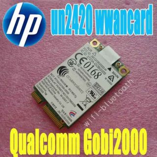   8540w 8740P 8740w 531993 001 Qualcomm GOBI2000 UN2420 3G Card