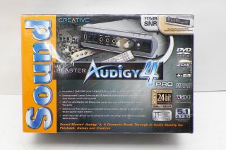 New Creative Sound Blaster Audigy 4 Pro 7 1 PCI SB0380 Sound Card 