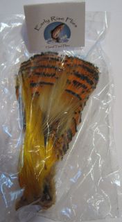 Fly Tying Materials Golden Pheasant Tail Crest Cape Tips Crest Royao 