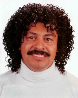 Jerry Jheri Curl Curly Afro 70s 80s Lionel Richie Disco Pimp Wig 