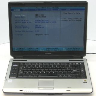   A105 Core Duo T2050 1 60GHz 1 GB RAM 60 GB HD WiFi Laptop