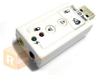 usb c media driverfree virtual 7 1 sound card white