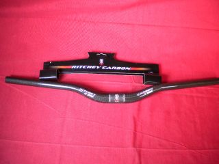 New Ritchey WCS Carbon Monocurve One Piece Road Handlebar Stem Combo 