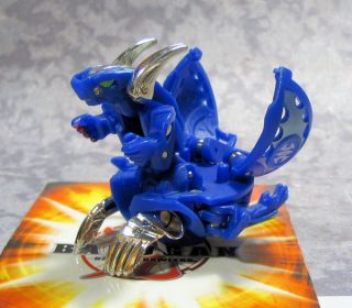Bakugan Blue Aquos Lumino Dragonoid 880G Drago DNA