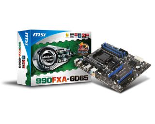 MSI 990FXA GD65 AM3 Motherboard AMD 990FX SB950 USB 2 0 and 3 0