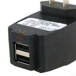 Port Home Wall AC Outlet USB Charger Adapter Plug New
