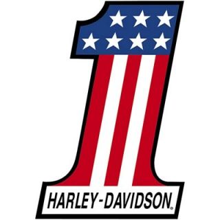 Genuine Hotrod Hardware 2010191 Tin Sign, Harley Davidson® Number One 