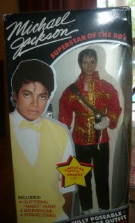 Michael Jackson Superstars of the 80s Doll in American Music Awards 