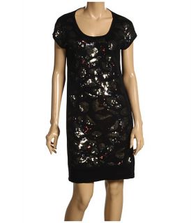 DKNYC Animal Sequin Dress vs Wendy Culpepper Merkaba Earrings