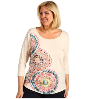 Lucky Brand Plus Size Moroccan Medallion Tee $49.50 Lucky Brand 