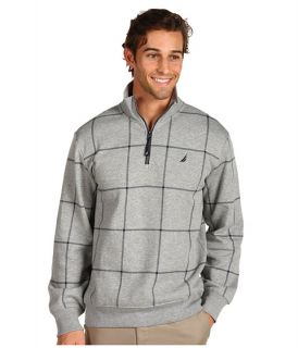 nautica cvc windowpane 1 4 zip fleece $ 70 99