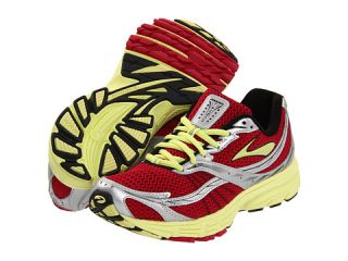 Brooks Launch Persian Red/Sunny Lime/White/Silver/Black    