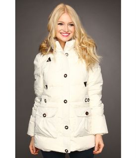   Triangle Trim Quilted Down Coat $114.99 $127.60 
