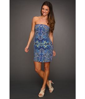 sale mara hoffman embroidered rayon party dress $ 297 00