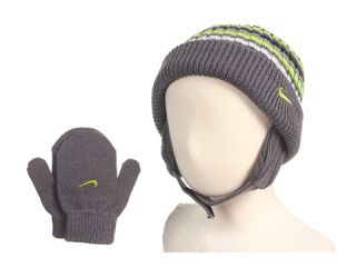 Nike Kids Striped Knit Beanie and Mitten Set (Toddler) $20.00