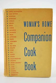 Womans Home Companion Cook Book 1945 Edition Rare Edition and Recipes