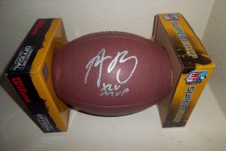  is a wilson full size regulation football hand signed by aaron rodgers