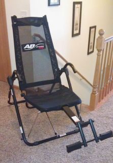 Ab Lounge Pro ~ Tony Little ~ Abdominal Excercise Chair