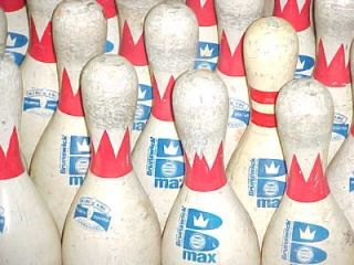 lot 10 used bowling pins shooting game target