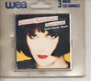 Linda Ronstadt DonT Know Much RARE 3 inch CD Single