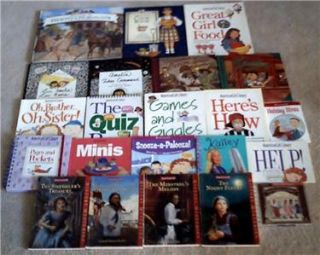 81 American Girl Library Books, 2 CD set & 1 DVD. Books are 