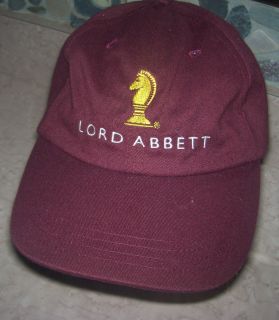 LORD ABBETT HAT W HORSE CHESS PIECE EMBROIDERED ON THE FRONT