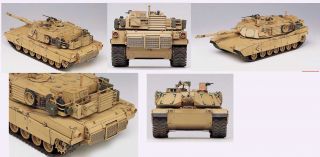 M1A1 Abrams Iraq 2003. Modern US Army/Marine MBT. Fully detailed 