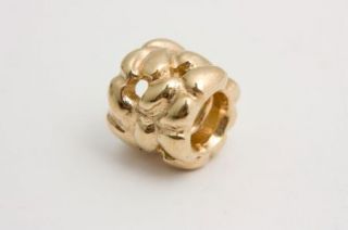 New Authentic Pandora 14k Gold Cluster Bead Charm 75117