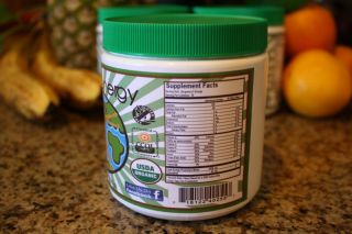   Energy Organic powder, SuperFood Cocoa Acai Maca Wheatgrass Spirulina