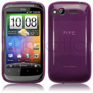 Funda Gel Goma Para HTC Desire s G12 Color Lila Morado ¡Oferta 2º 