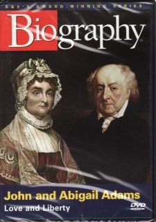 Biography John Abigail Adams Love and Liberty DVD 2005