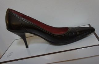 Coach Abigail Black Leather Classy Nice Shoes Sz 7 M
