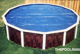 Round Above Ground Swimming Pool Solar Cover Blanket