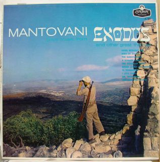 Mantovani Music from Exodus LP Mint ll 3231 Vinyl UK 1A 1A Record 