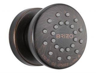 Brizo Sensori Traditional High Flow Custom Shower in Venetian Bronze
