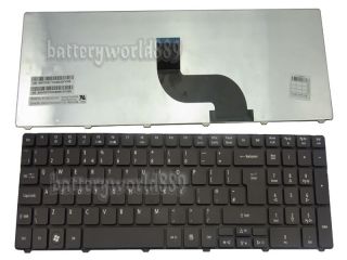 Keyboard Acer Aspire 8942 ID59 7551 5810 7735 UK English Teclado Black 