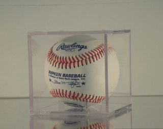 Acrylic Collectible Baseball Cube Display
