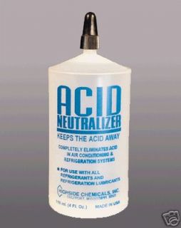 Acid Neutralizer 4oz for Compressor Burnouts