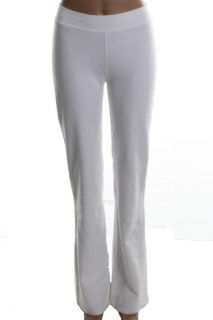   Catalog New White Cotton Stretch Active Yoga Pants s BHFO