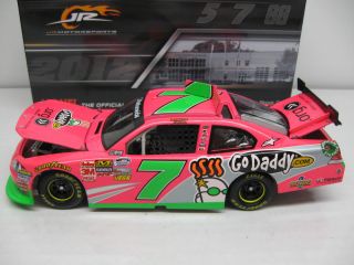   Patrick 7 GoDaddy com Pink 1 24 Action NASCAR Diecast 1595 Made
