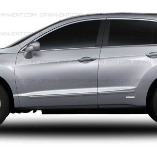Acura RDX All Models Painted Body Side Mouldings 3M Tape Install Trim 